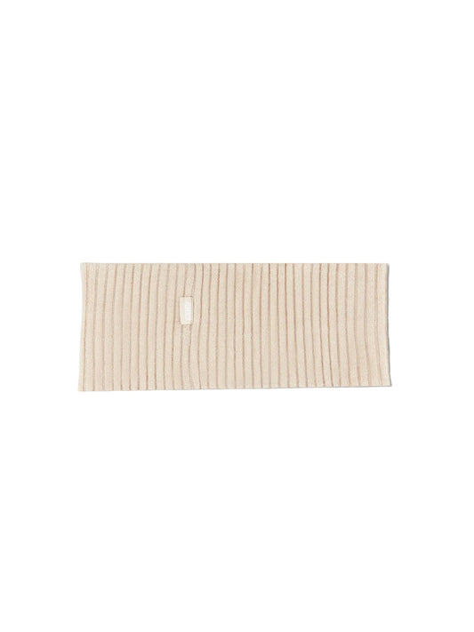 Natural Color Responsible Cashmere Headband — Beige
