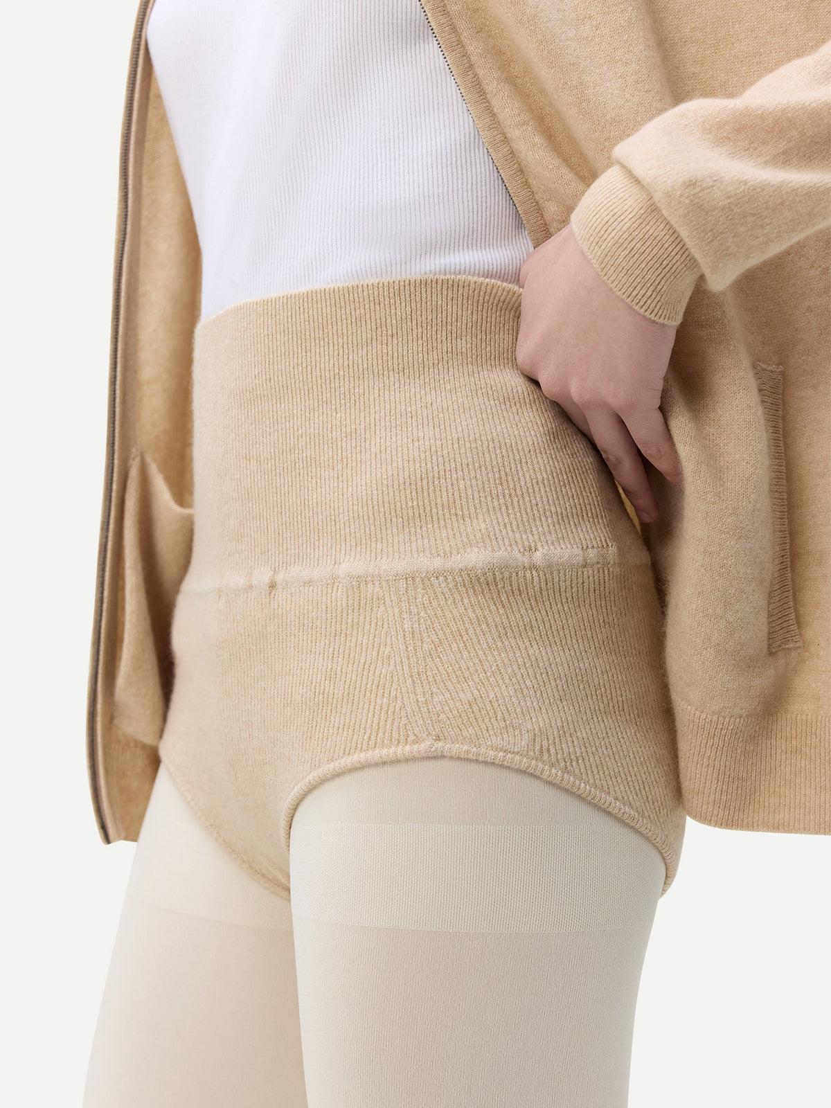 Cashmere Underwear — Beige