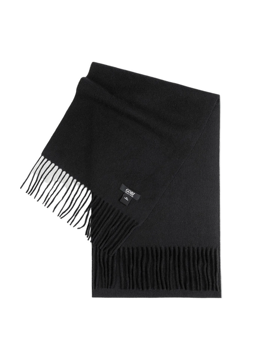 Cashmere Scarf — Black