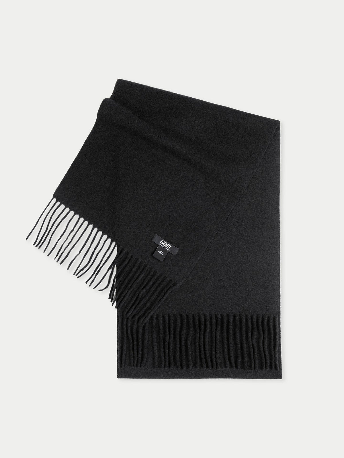 Cashmere Scarf — Black
