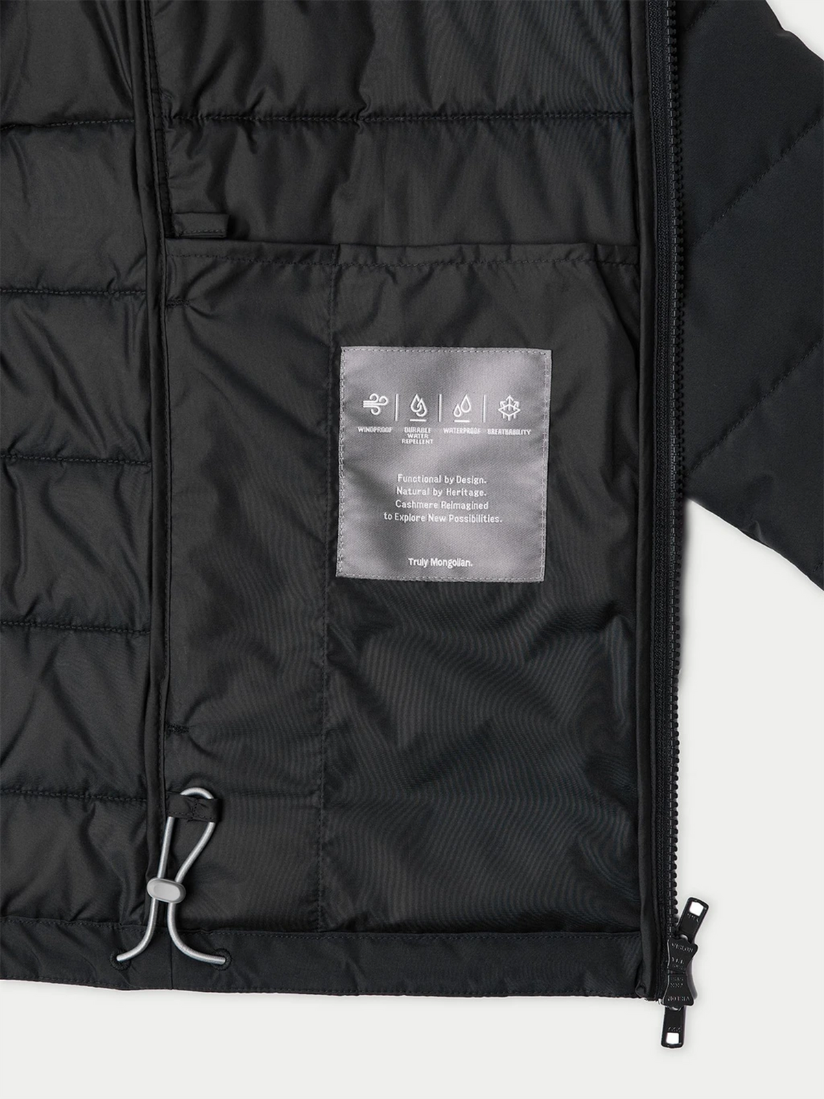 Men's Cashmeretech Jacket — Black