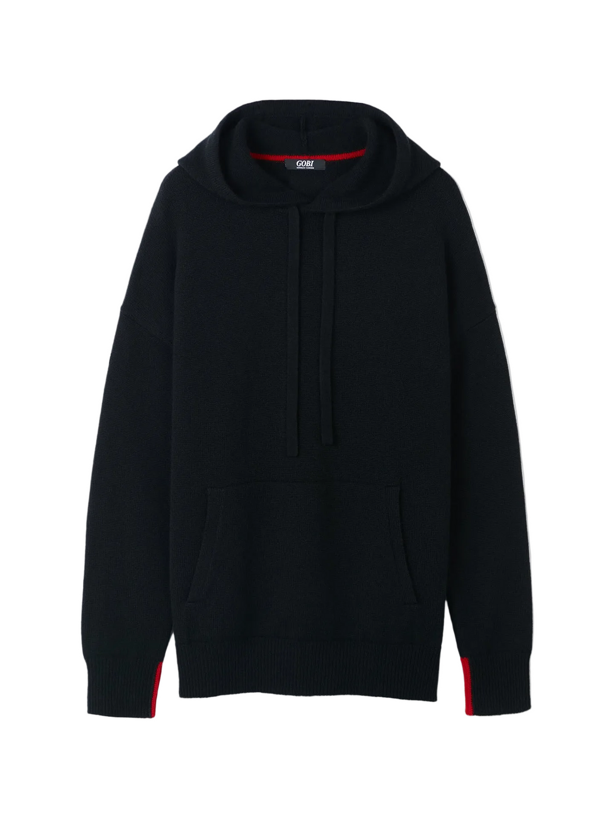 Men's Cashmere Pullover — Black