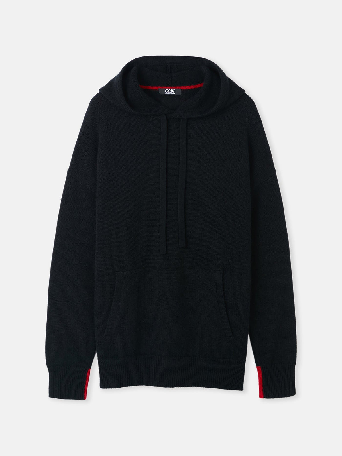 Men's Cashmere Pullover — Black