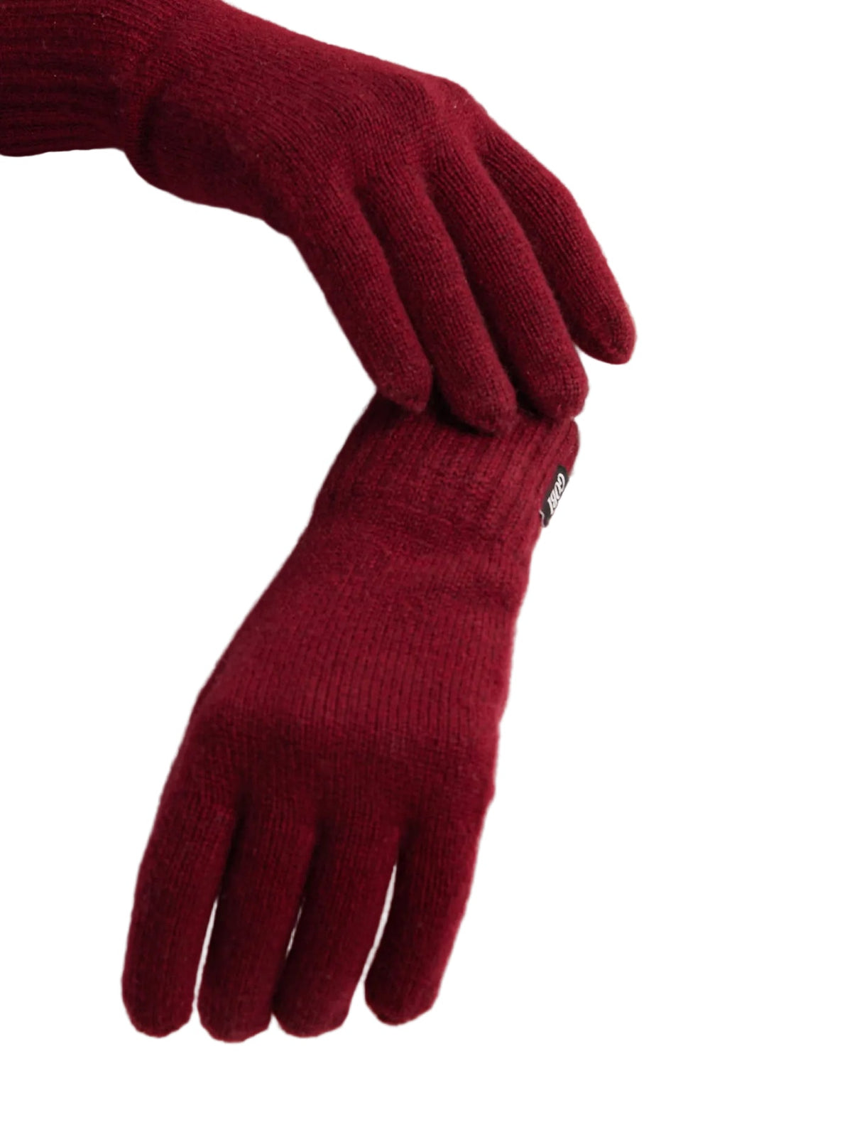 Men's Cashmere Gloves — Bordeaux