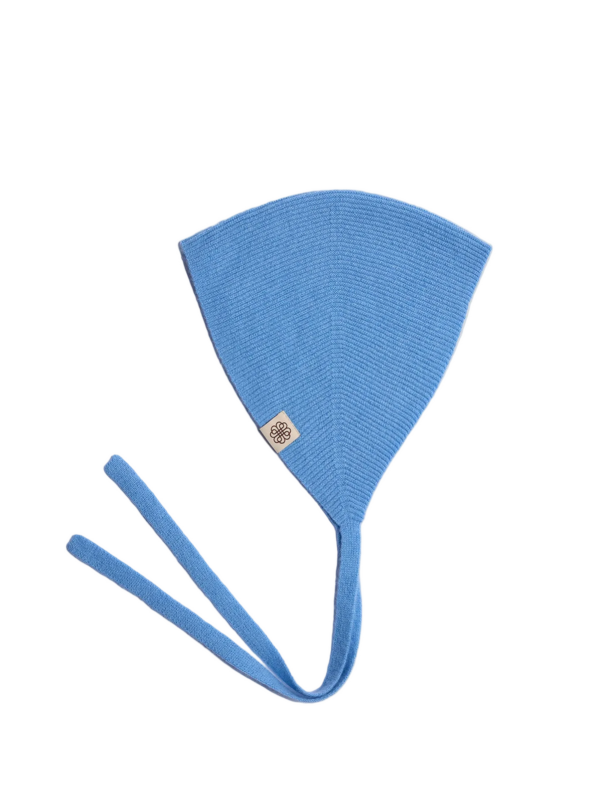 Cashmere Bonnet For Woman — Bright Azure
