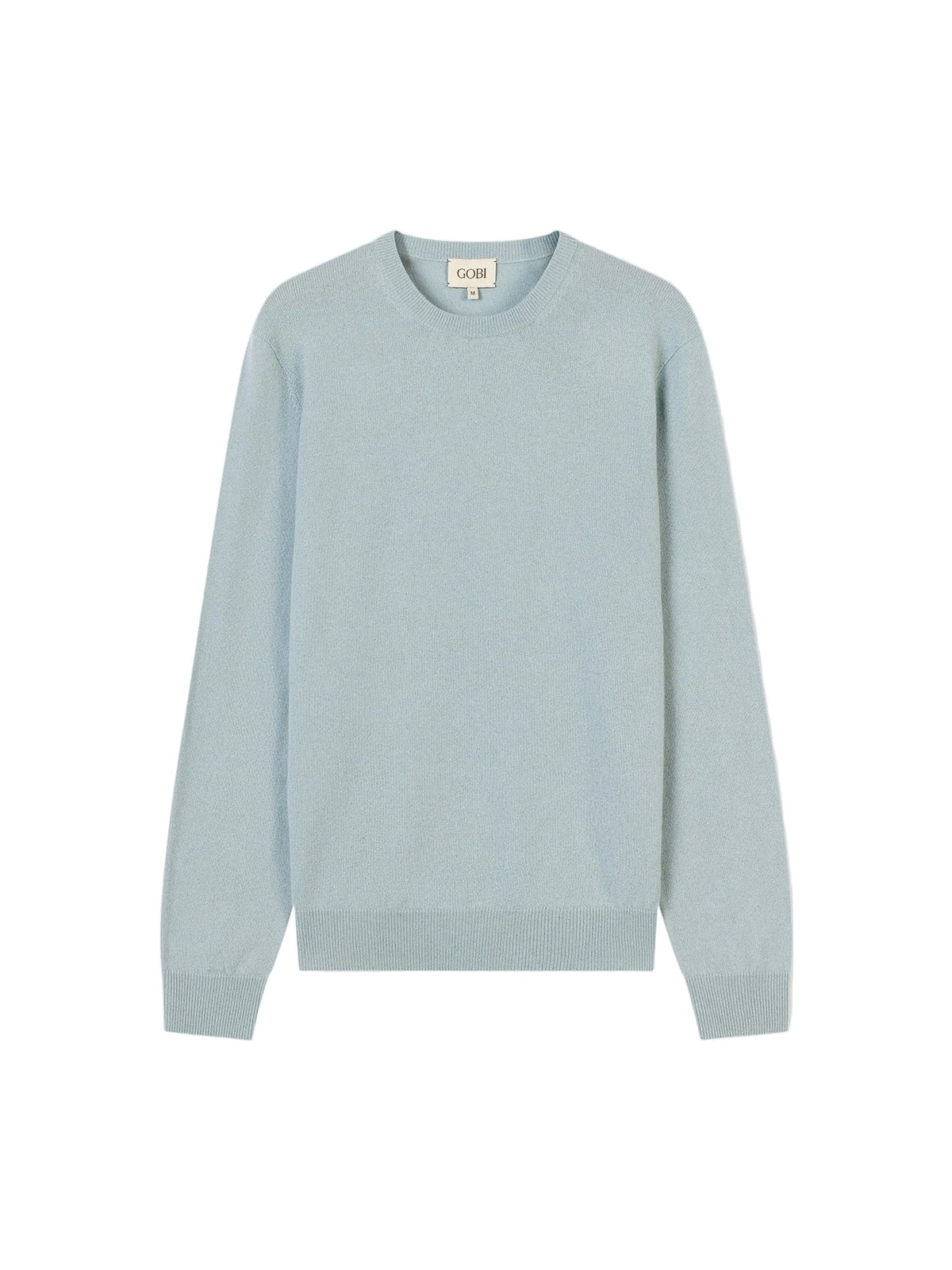 Essential Crewneck Cashmere Sweater — Cloud Blue