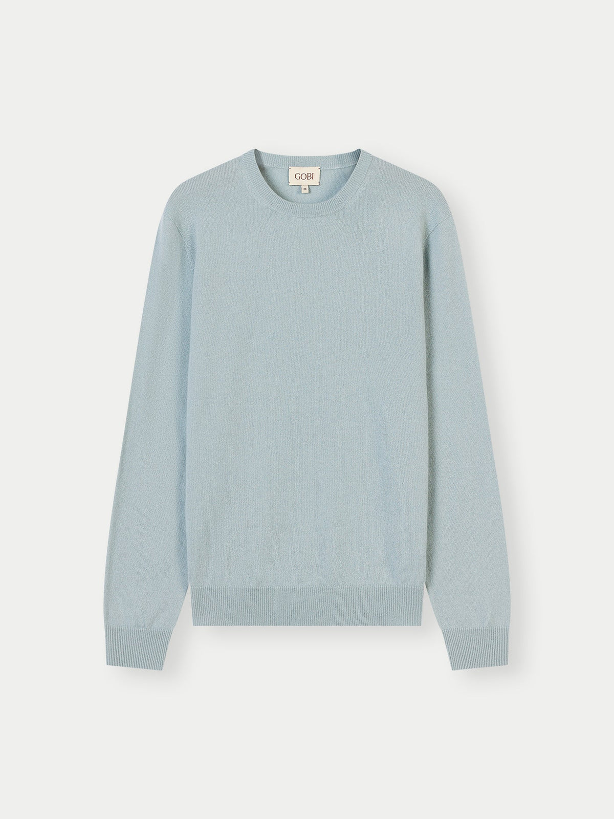 Essential Crewneck Cashmere Sweater — Cloud Blue