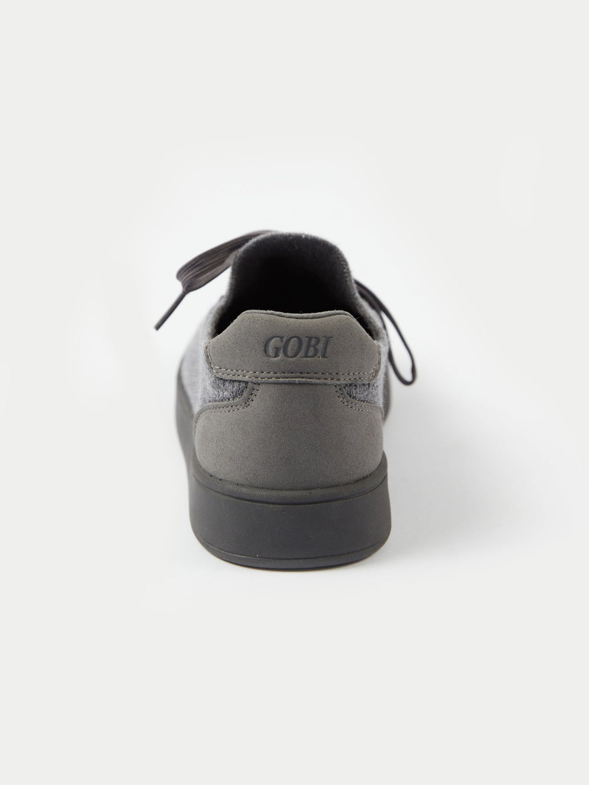 Mercerized Wool Cashmere Knitted Sneakers — Cool Stone