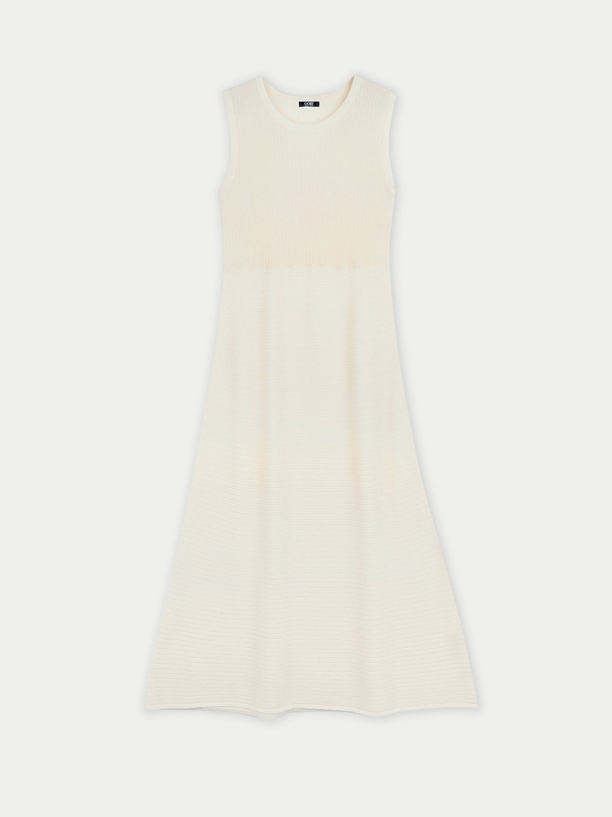 Lightweight Cashmere Silk Dress — Cream White