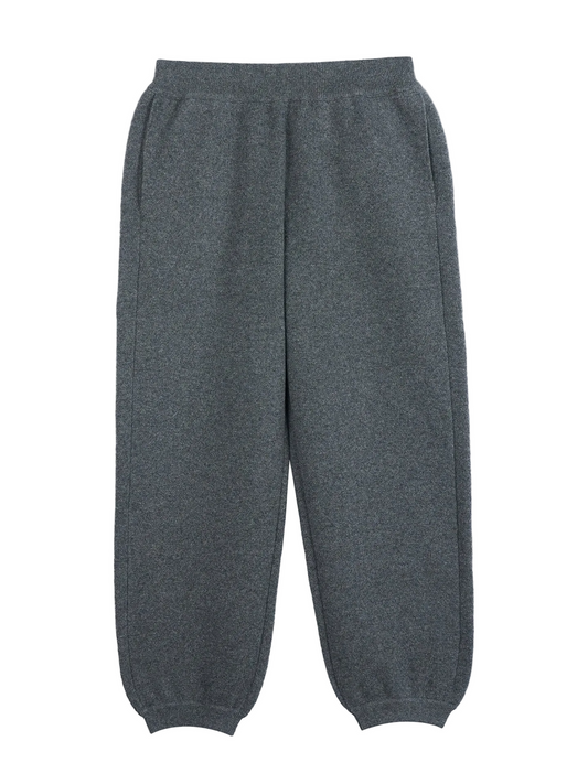 Women's Cashmere Sweatpants — Dark Gray