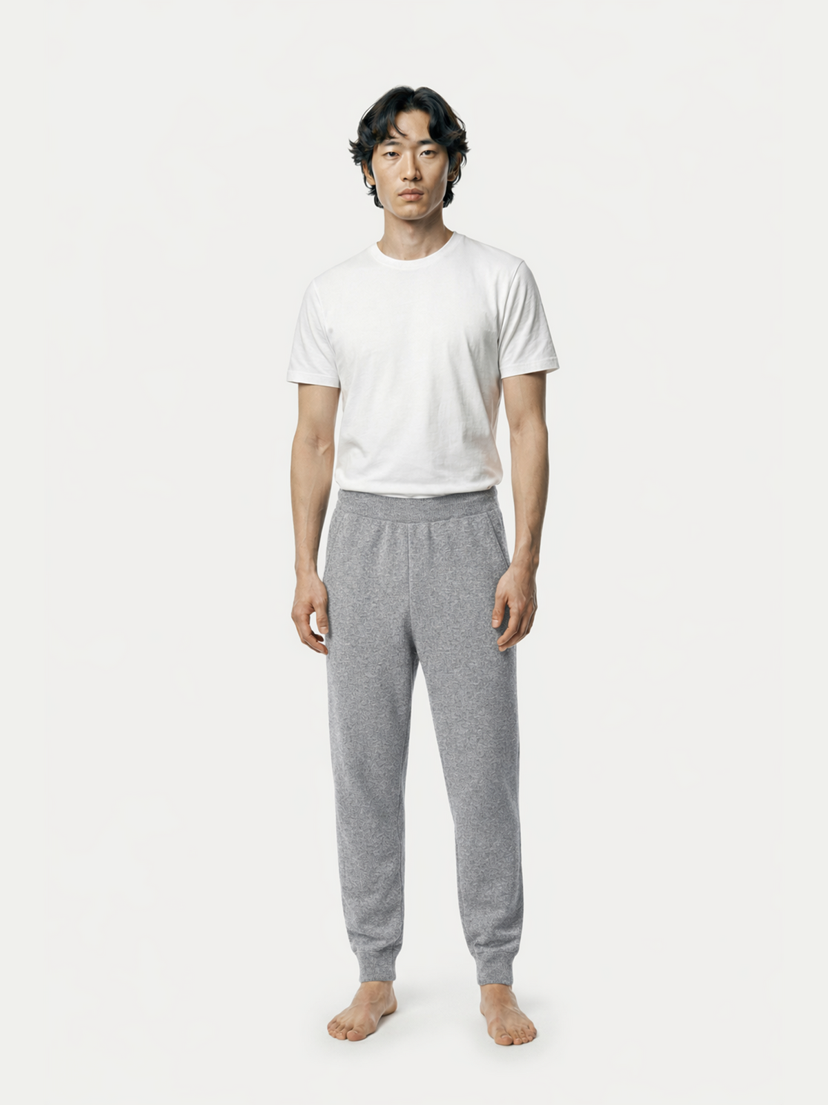 Men's Cashmere Sweatpants — Dark Gray