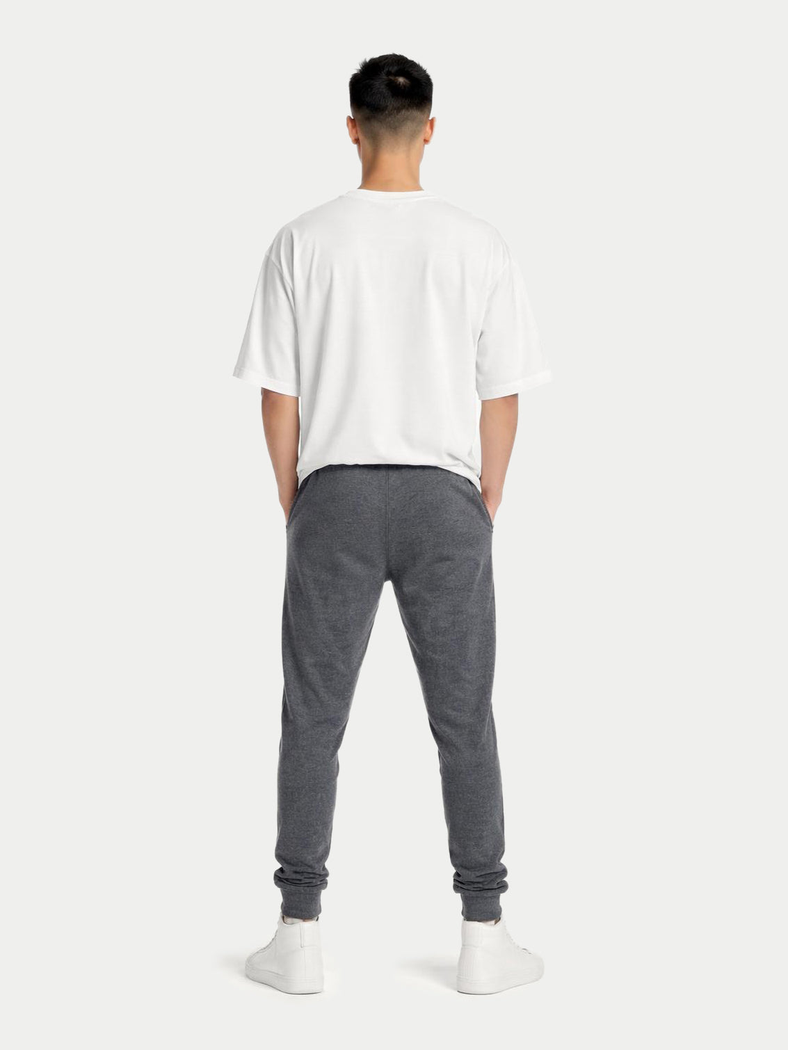 Men's Cashmere Jogger — Dark Gray