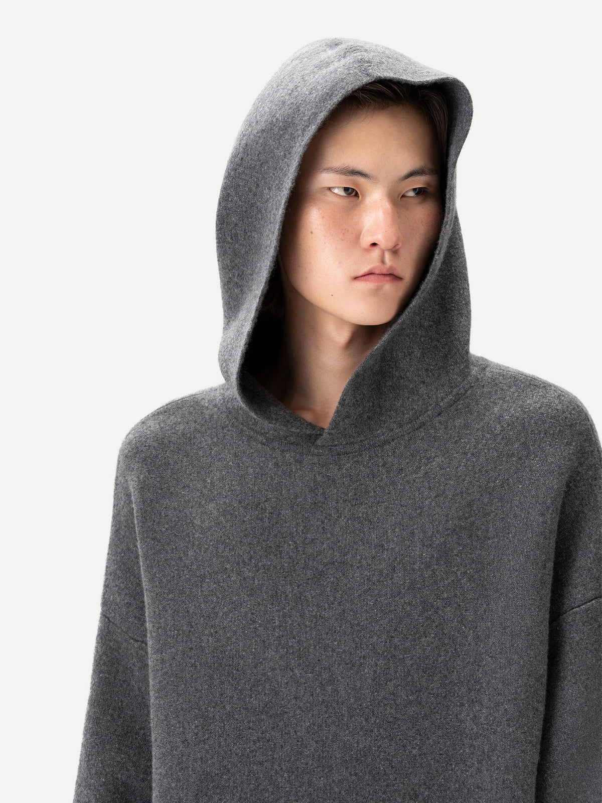 Unisex Cashmere Sweatshirt — Dark Gray