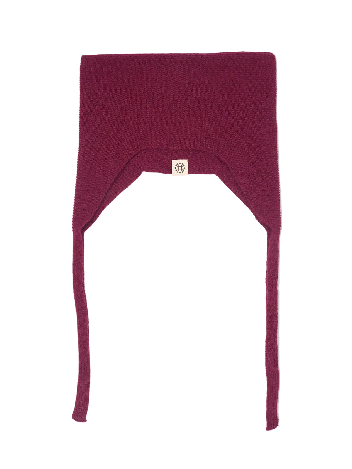 Earflaps Hat — Deep Wine