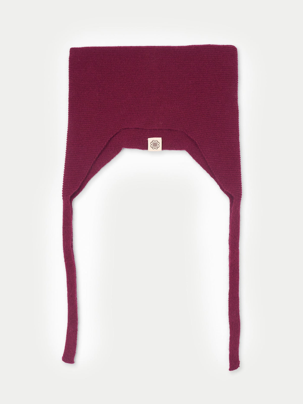 Earflaps Hat — Deep Wine