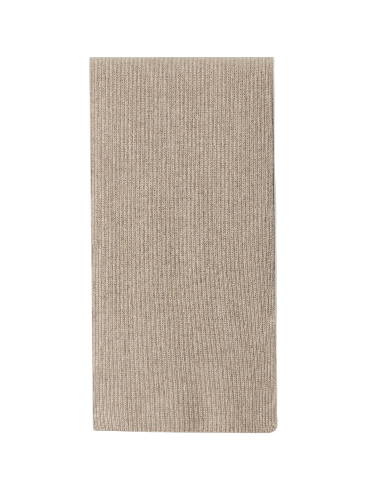 Fisherman Knit Scarf — Dusty Beige