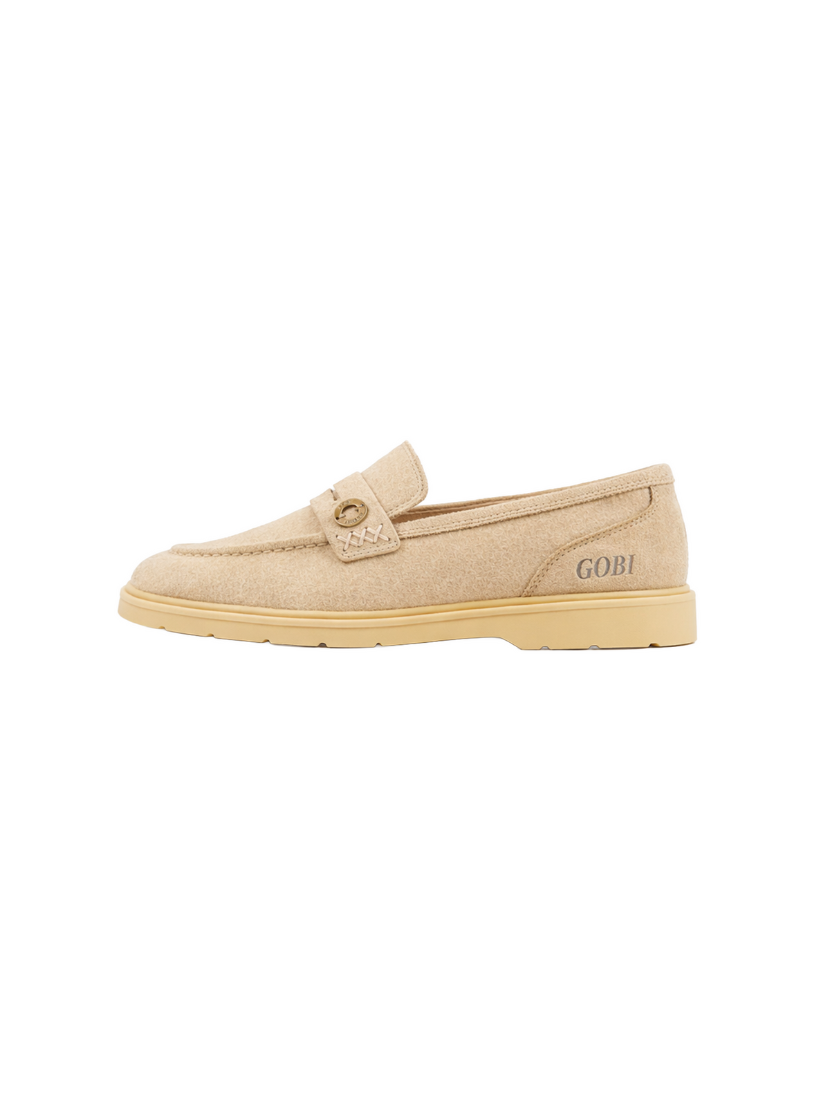 Cashmere Loafers — Dusty Beige