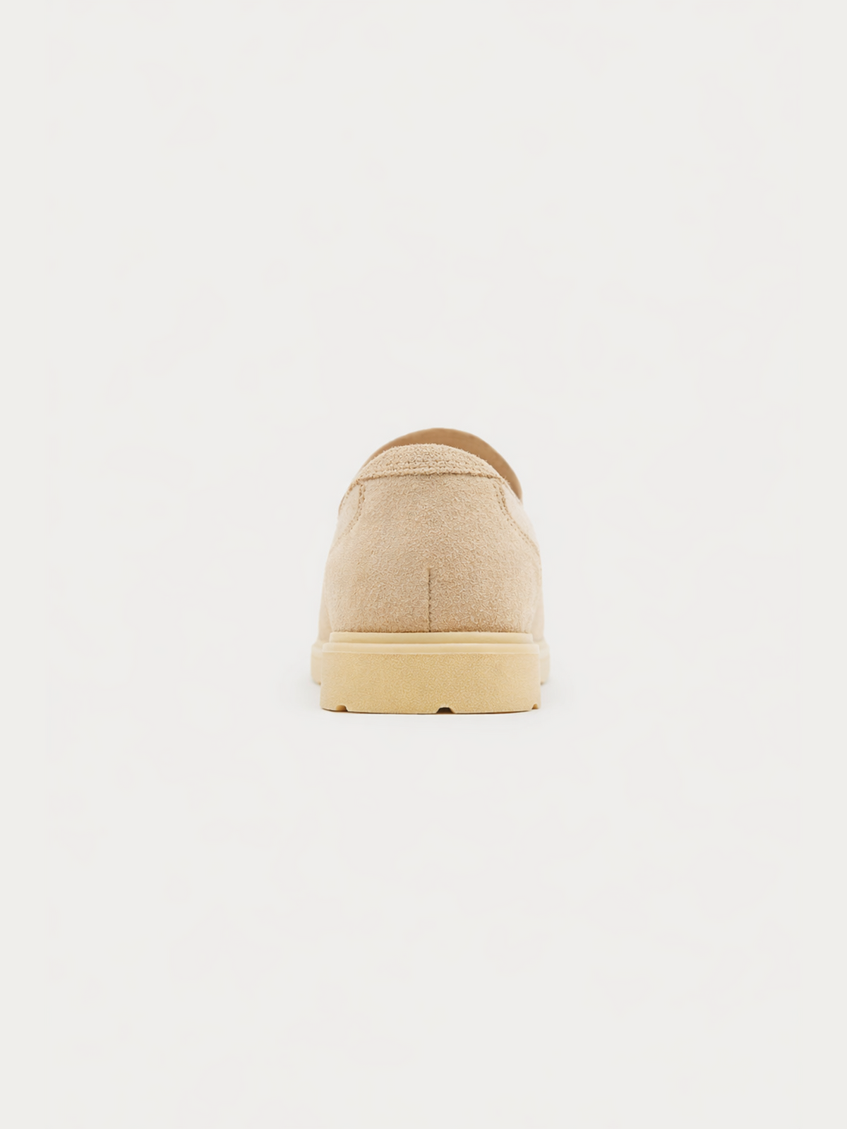 Cashmere Loafers — Dusty Beige