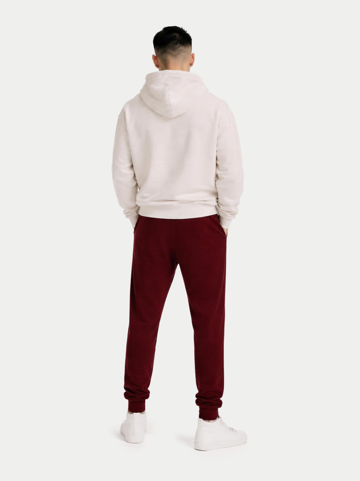 Men's Cashmere Jogger — Dusty Plum