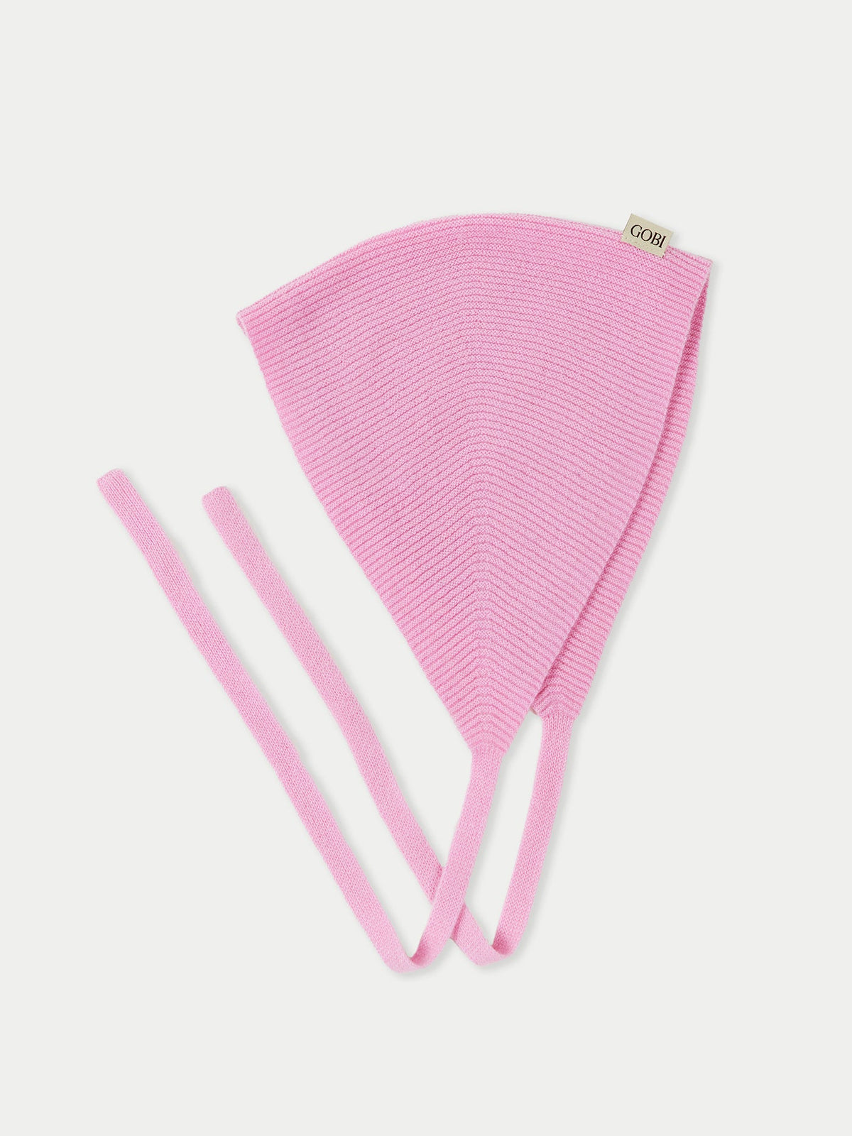 Cashmere Bonnet For Woman — Frost Pink