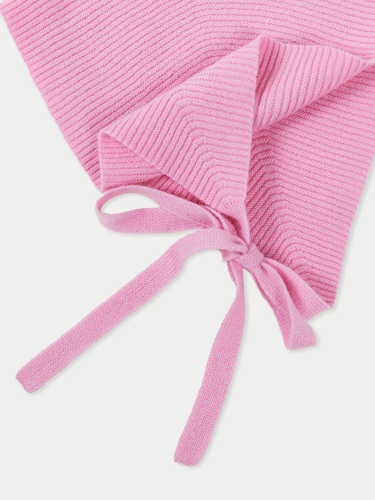 Cashmere Bonnet For Woman — Frost Pink