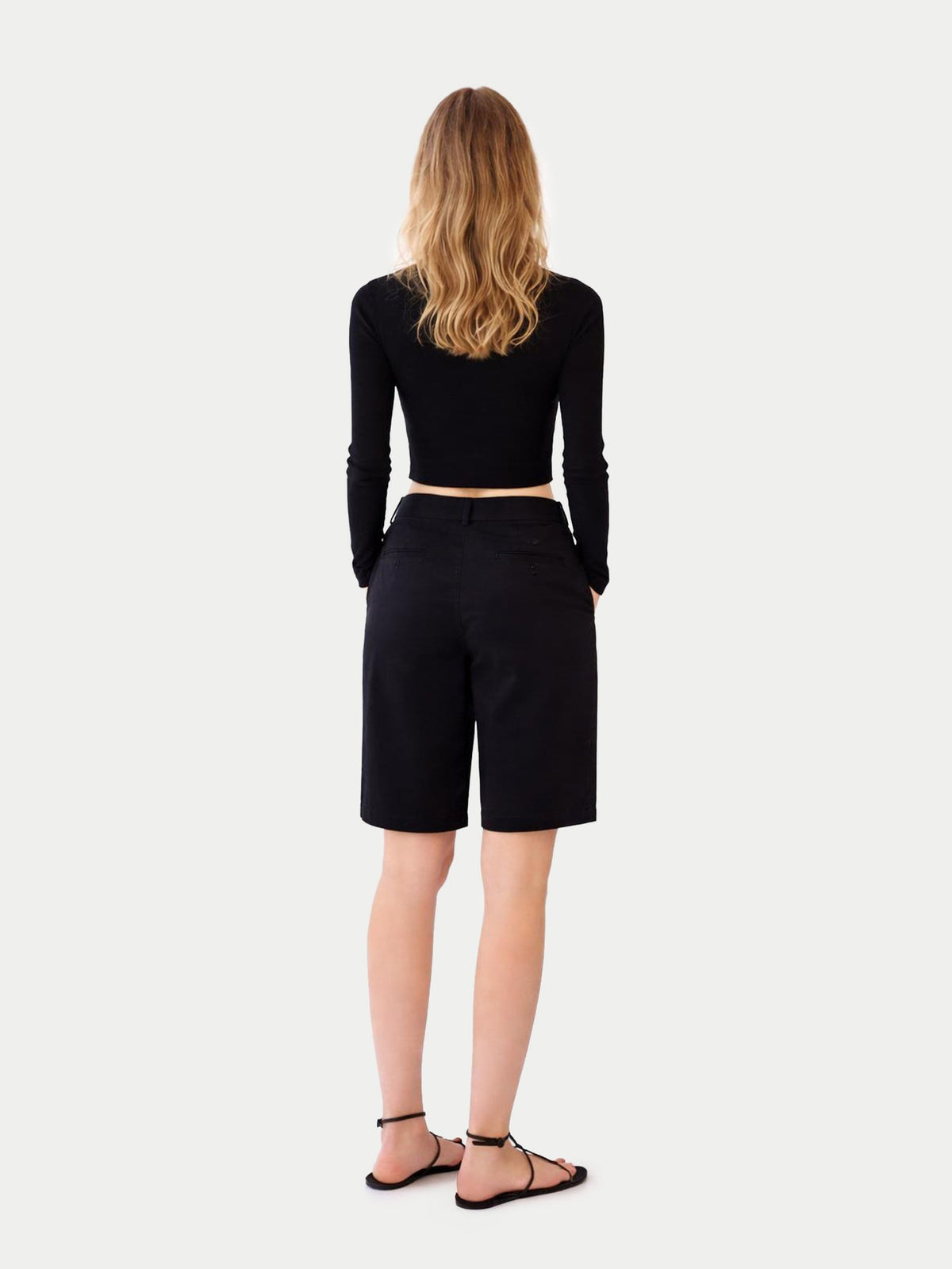 Lightweight Cashmere Silk Cardigan — Graphite Black