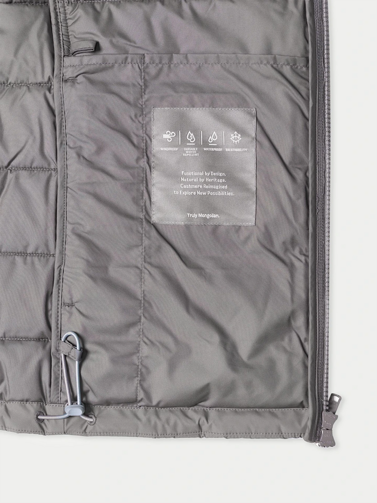 Men's Cashmeretech Jacket — Gray