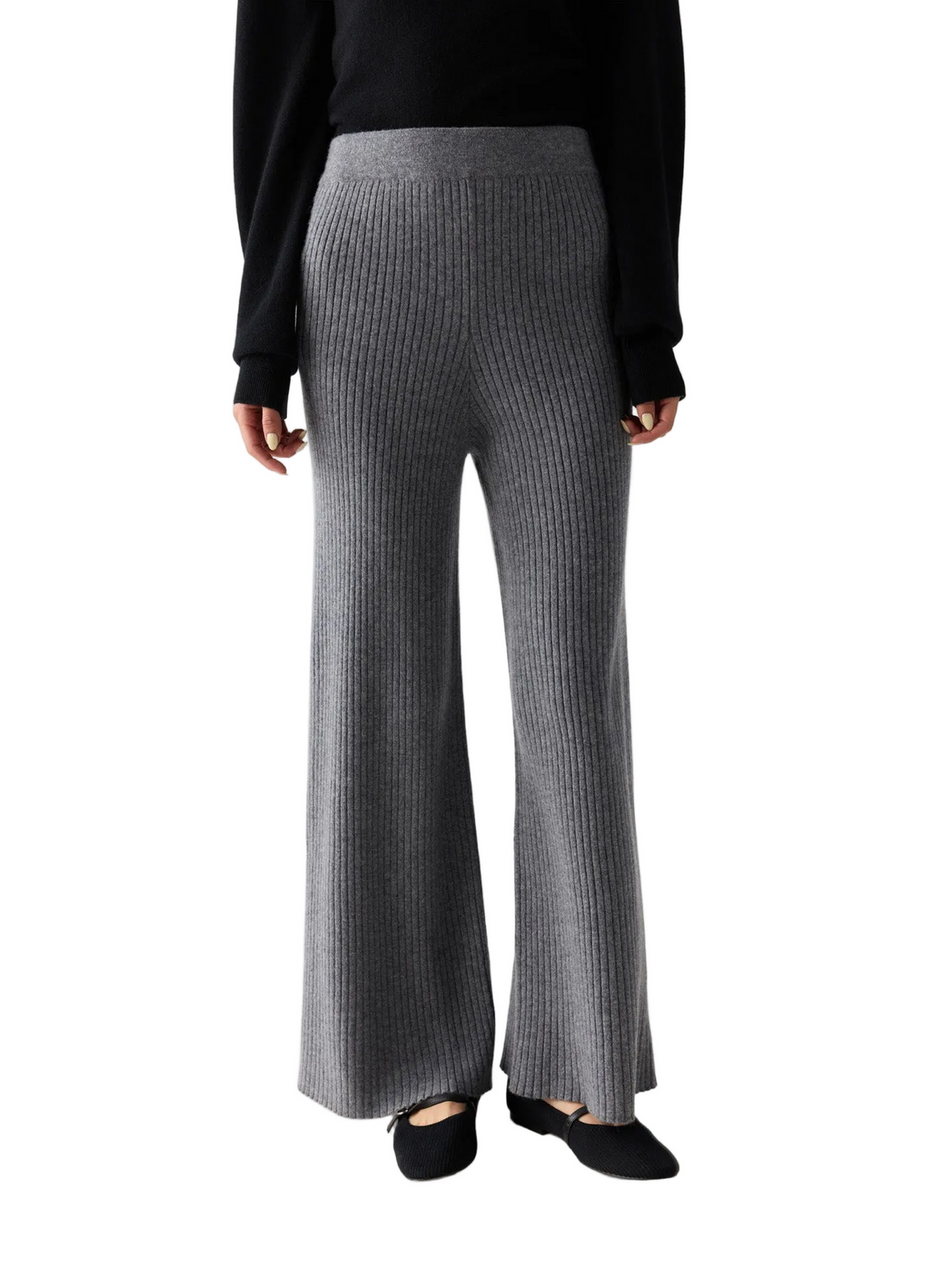 Cashmere Pants — Gray
