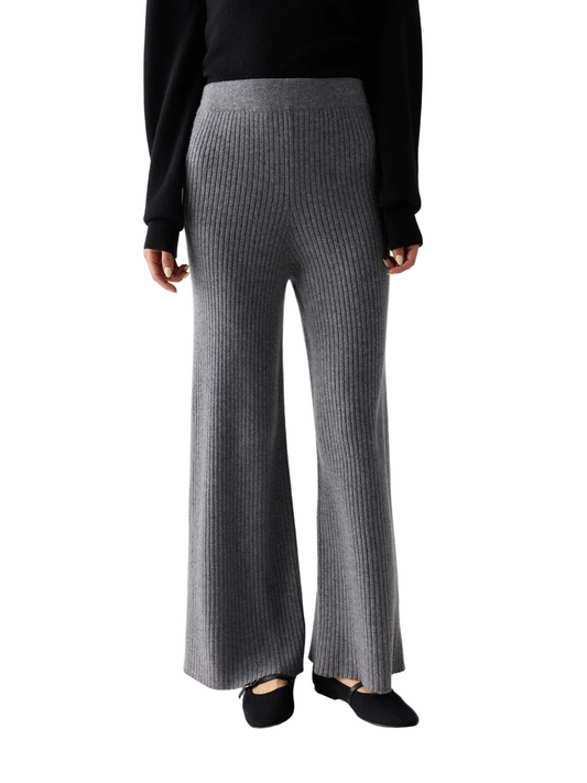 Cashmere Pants — Gray