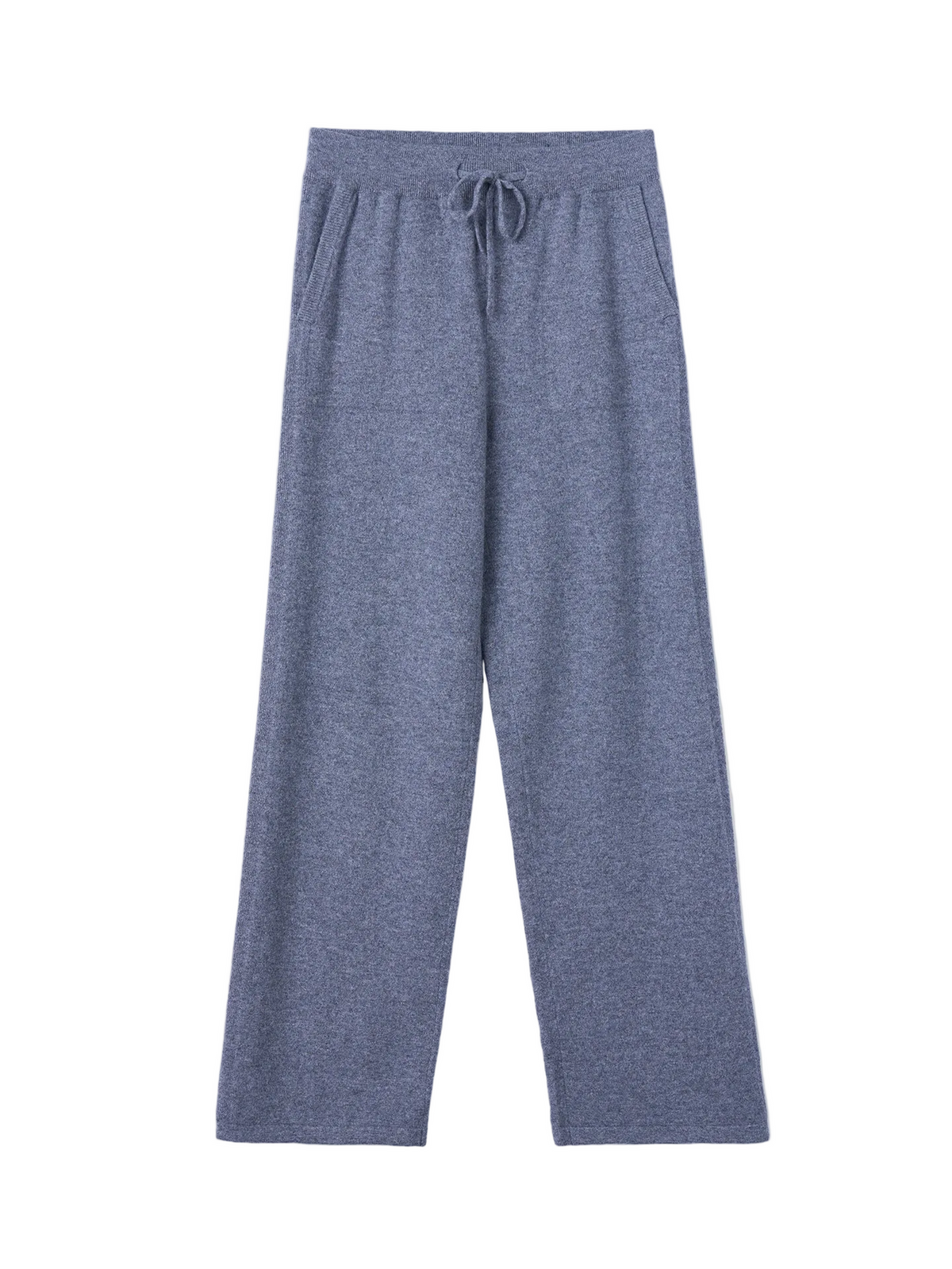 Cashmere Straight Leg Jogger — Gray