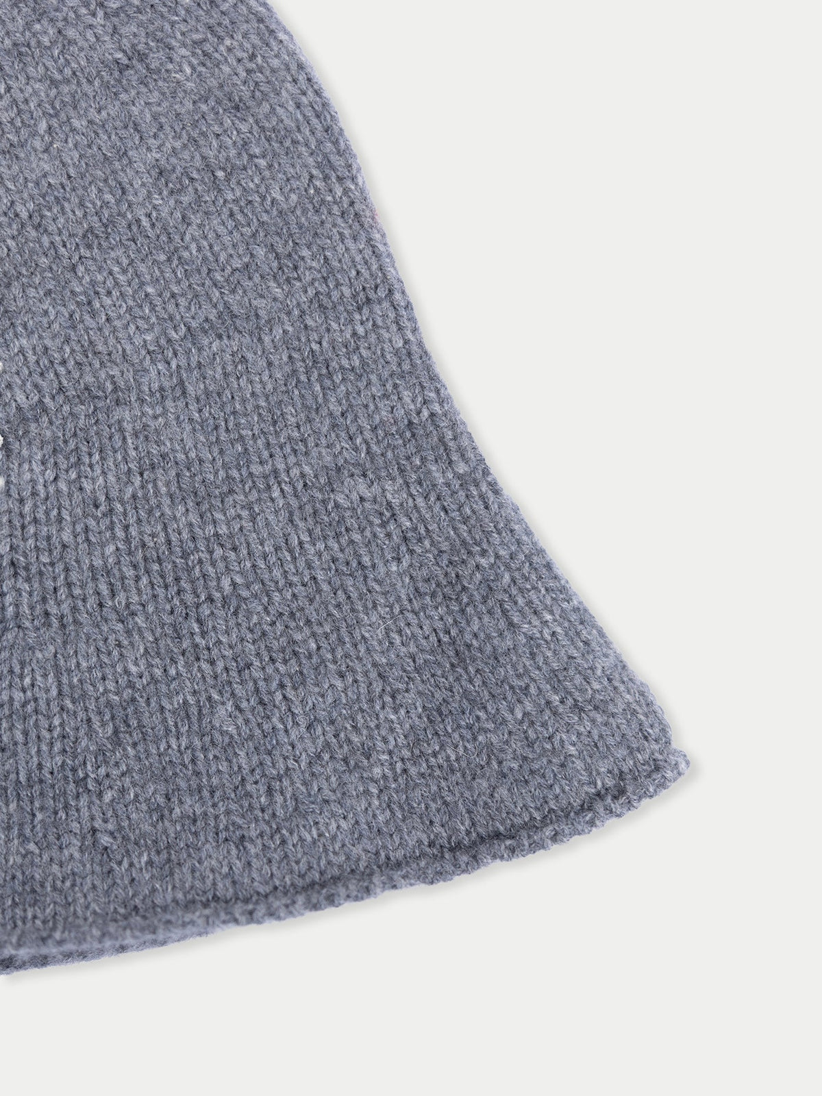 Elegant Felted Bucket Hat — Gray