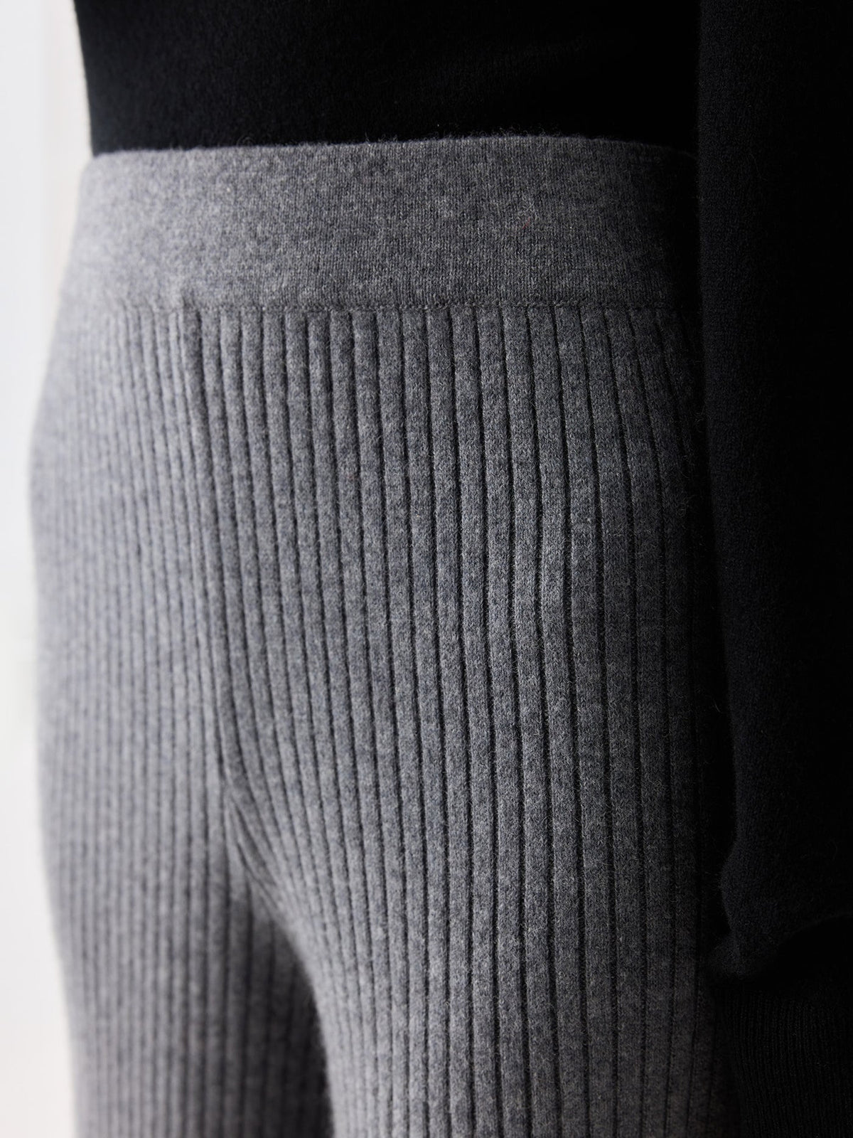 Cashmere Pants — Gray