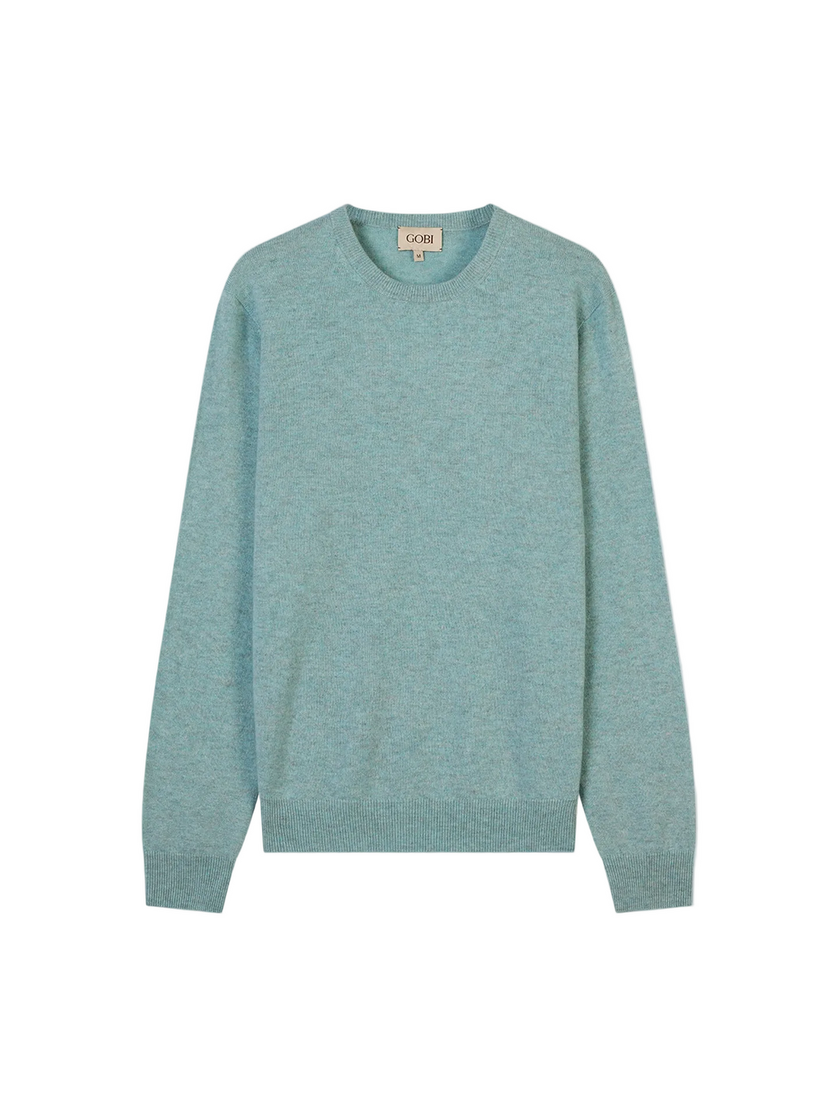 Essential Crewneck Cashmere Sweater — Haze Blue