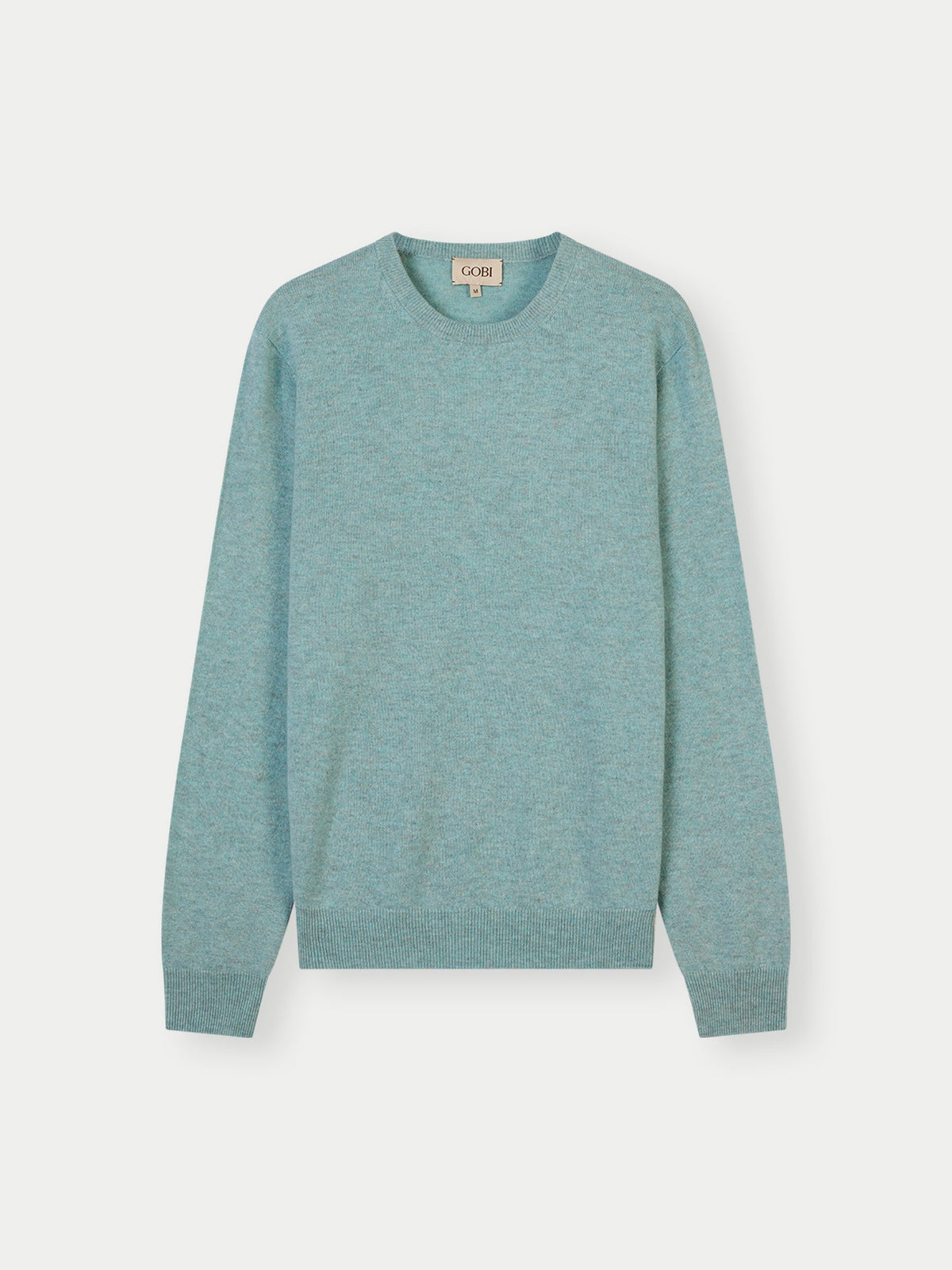 Essential Crewneck Cashmere Sweater — Haze Blue