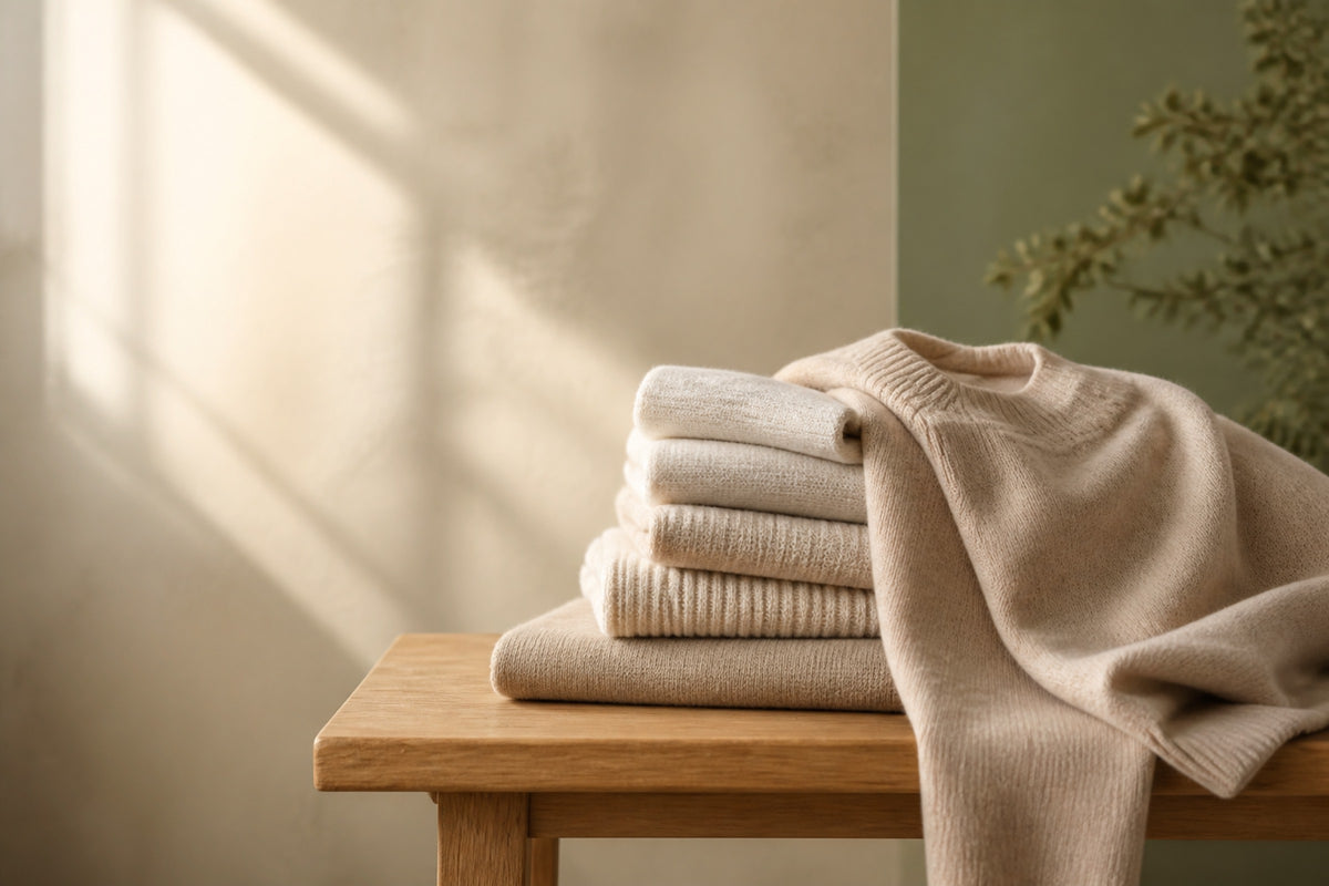 Mongolian cashmere knitwear