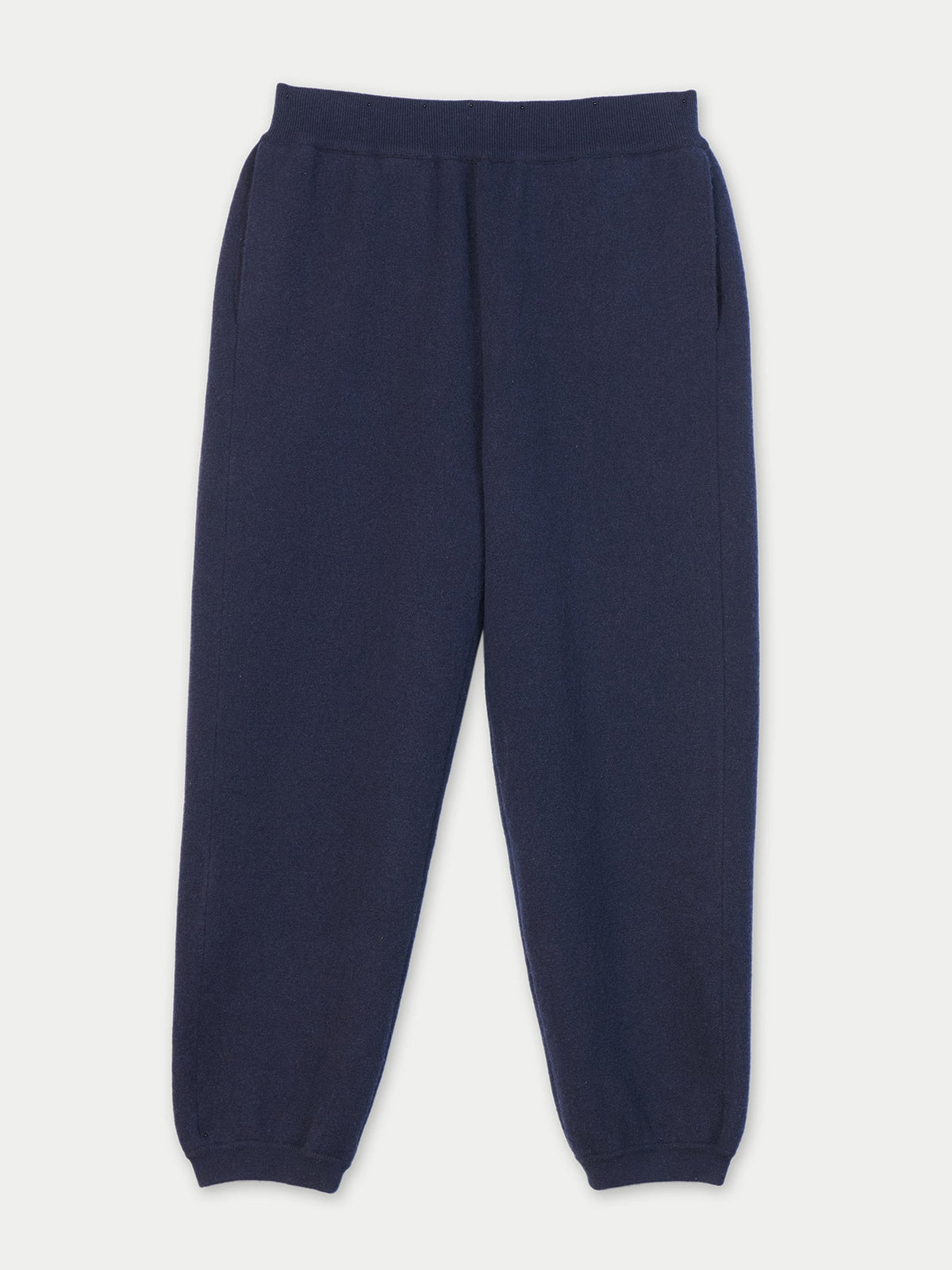 Men's Cashmere Sweatpants — Ink Blue