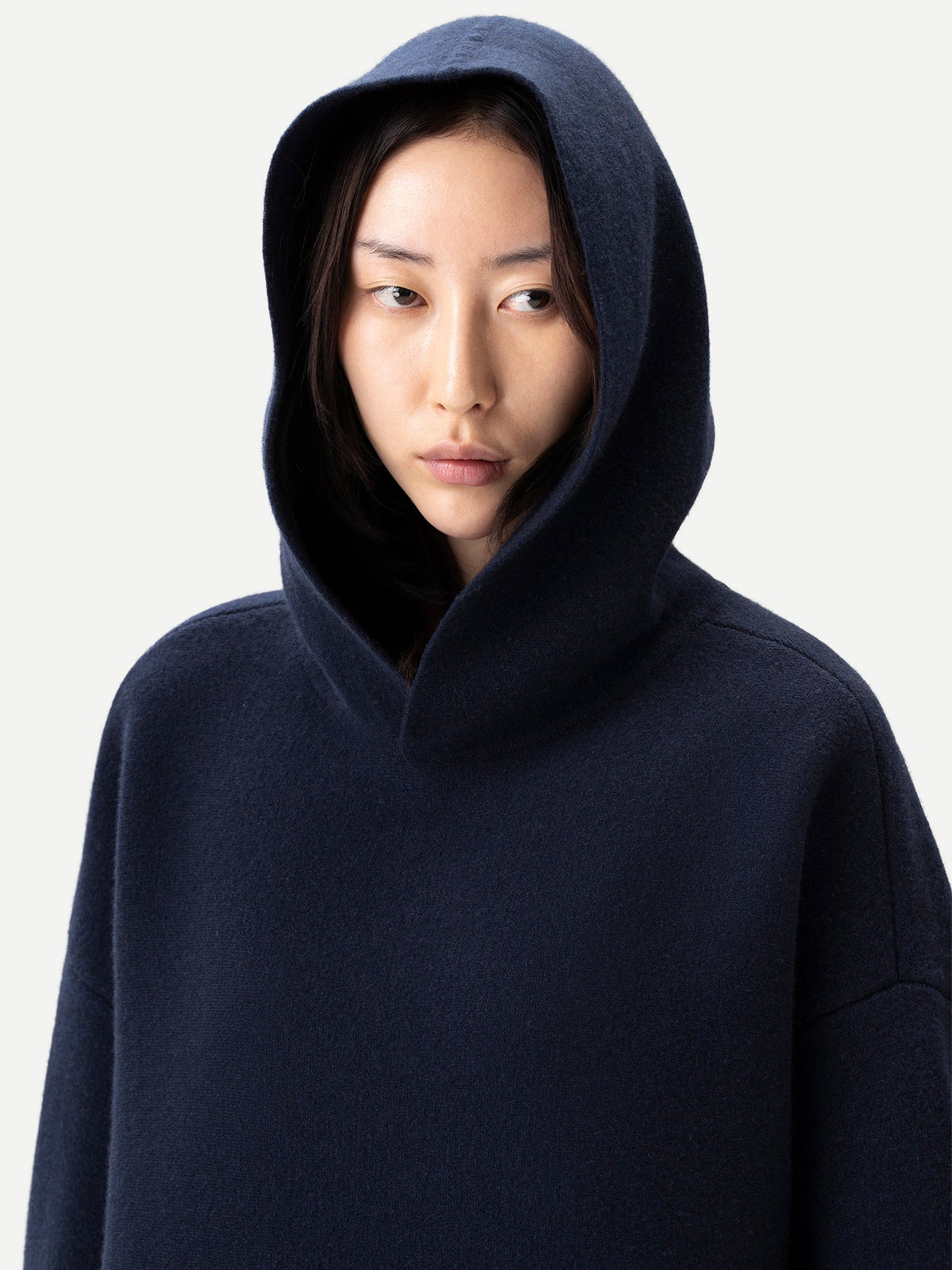 Unisex Cashmere Sweatshirt — Ink Blue