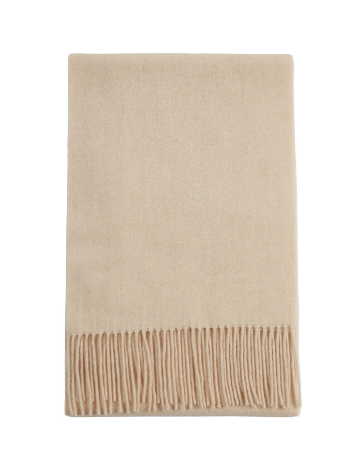 Cashmere Scarf — Natural