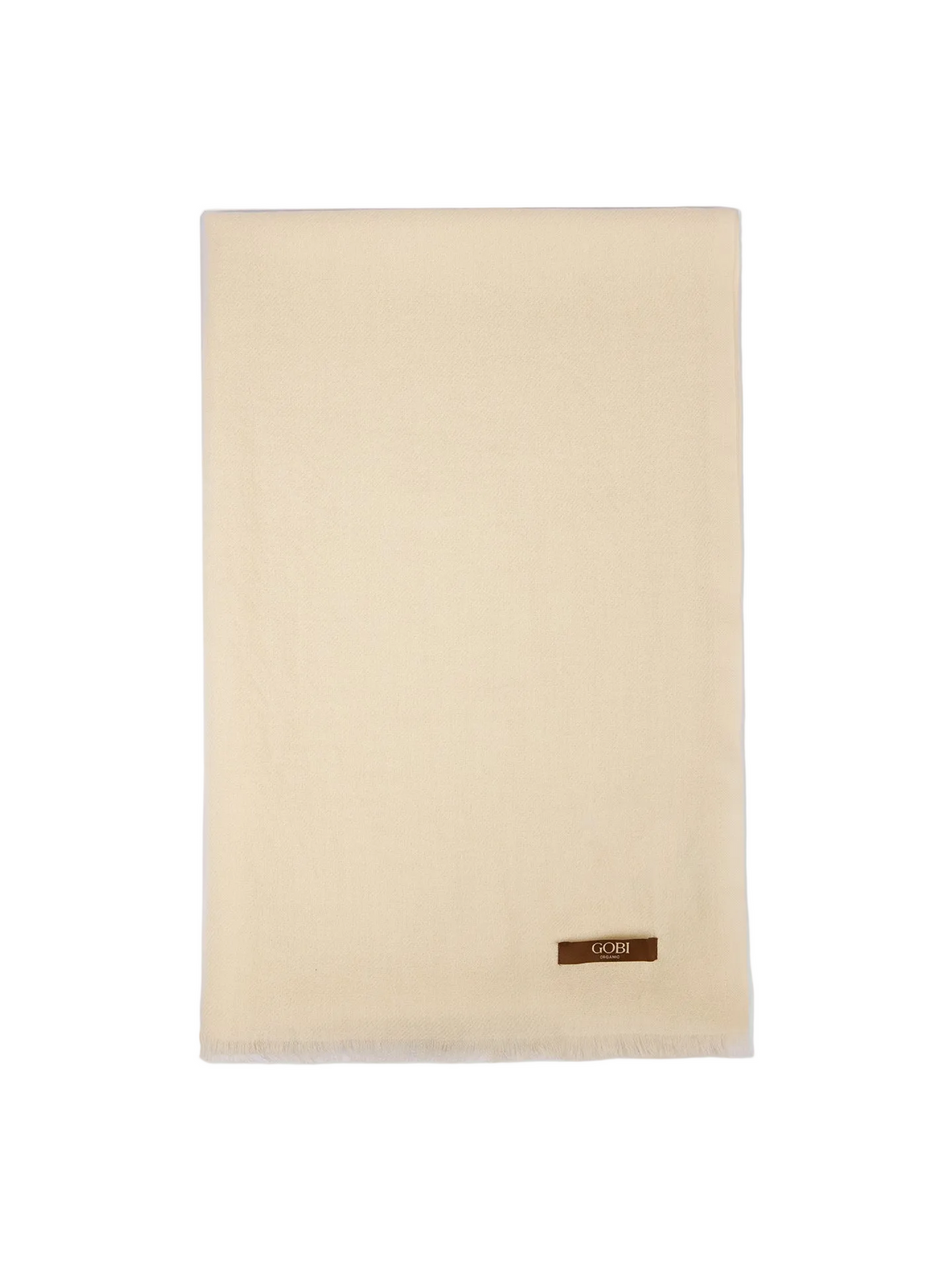 Lightweight Cashmere Woven Scarf — Off-white