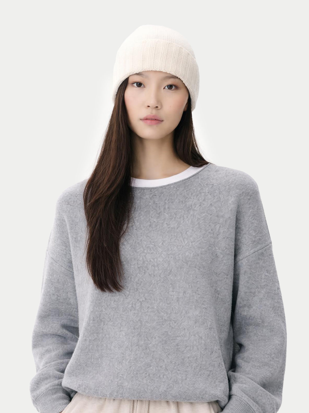Unisex Beanie — Off-white