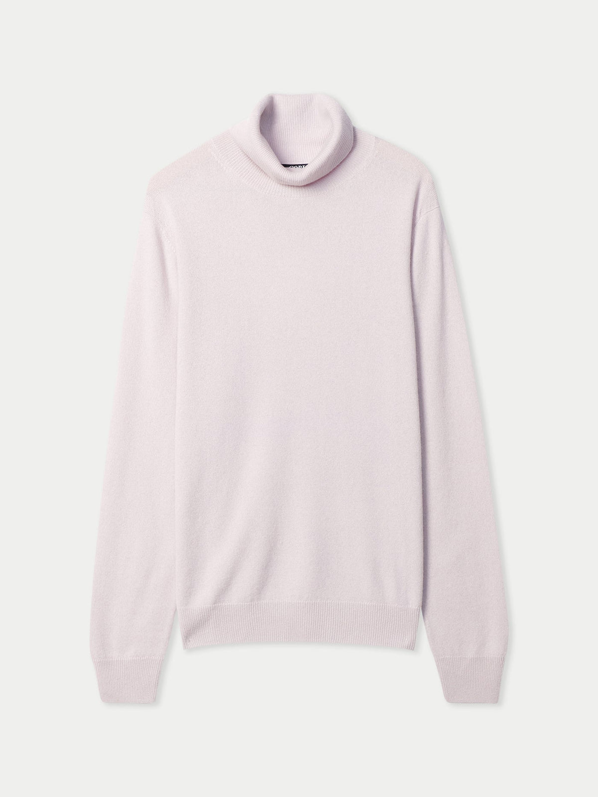 Essential Turtleneck Cashmere Sweater — Pale Lavender