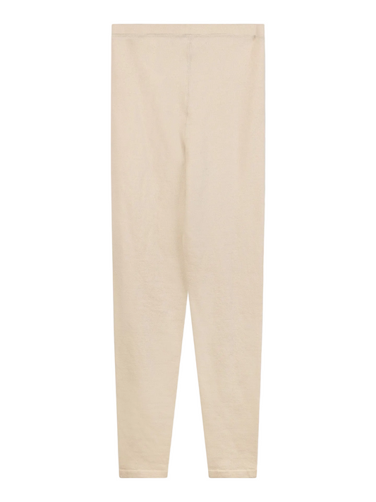 Women's Silk Cashmere Leggings — Pure White