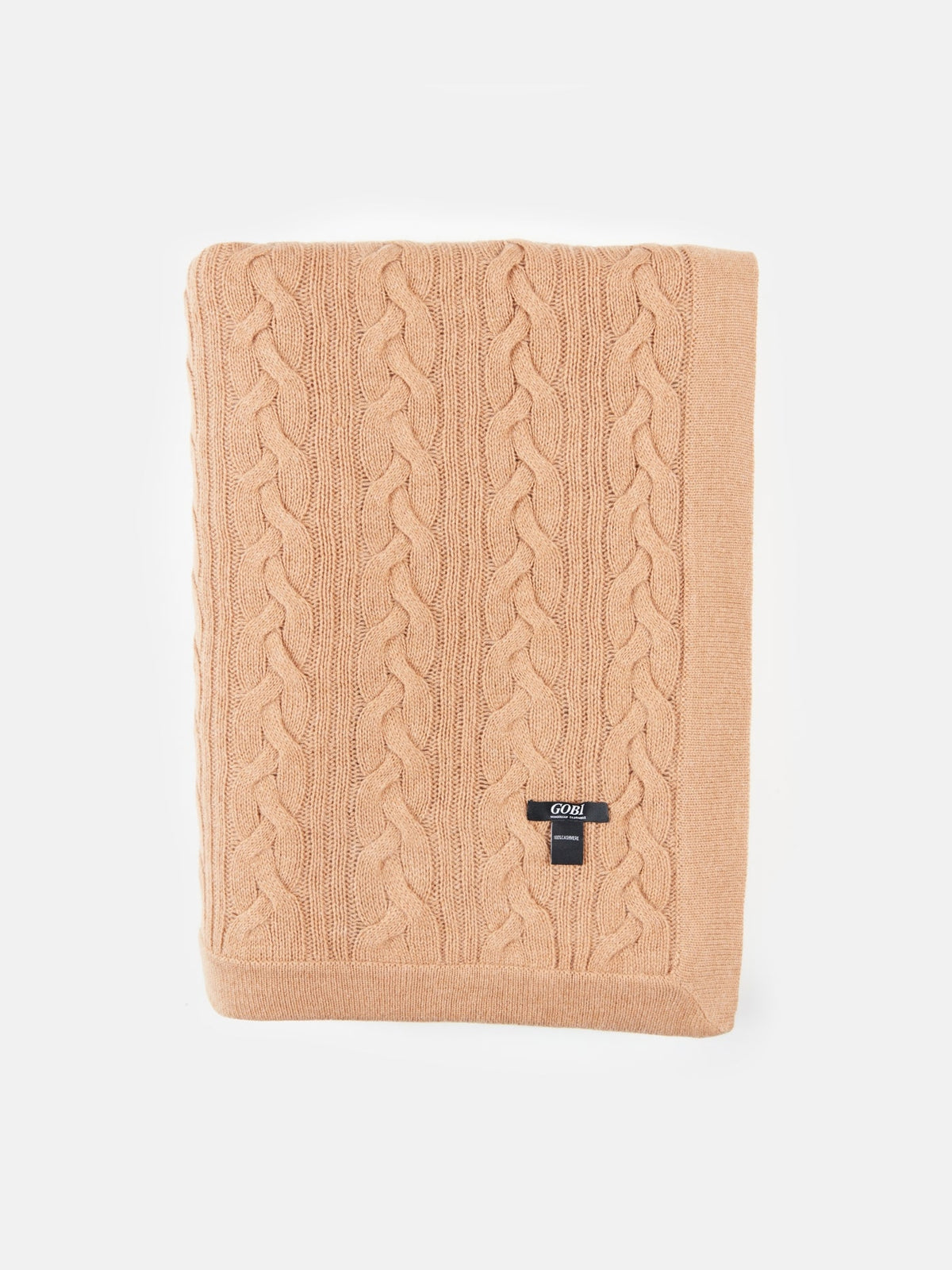 Cable Knit Cashmere Blanket — Sheepskin