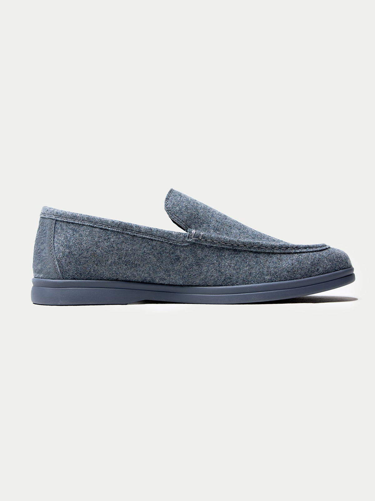 Cashmere Loafers — Steel Gray