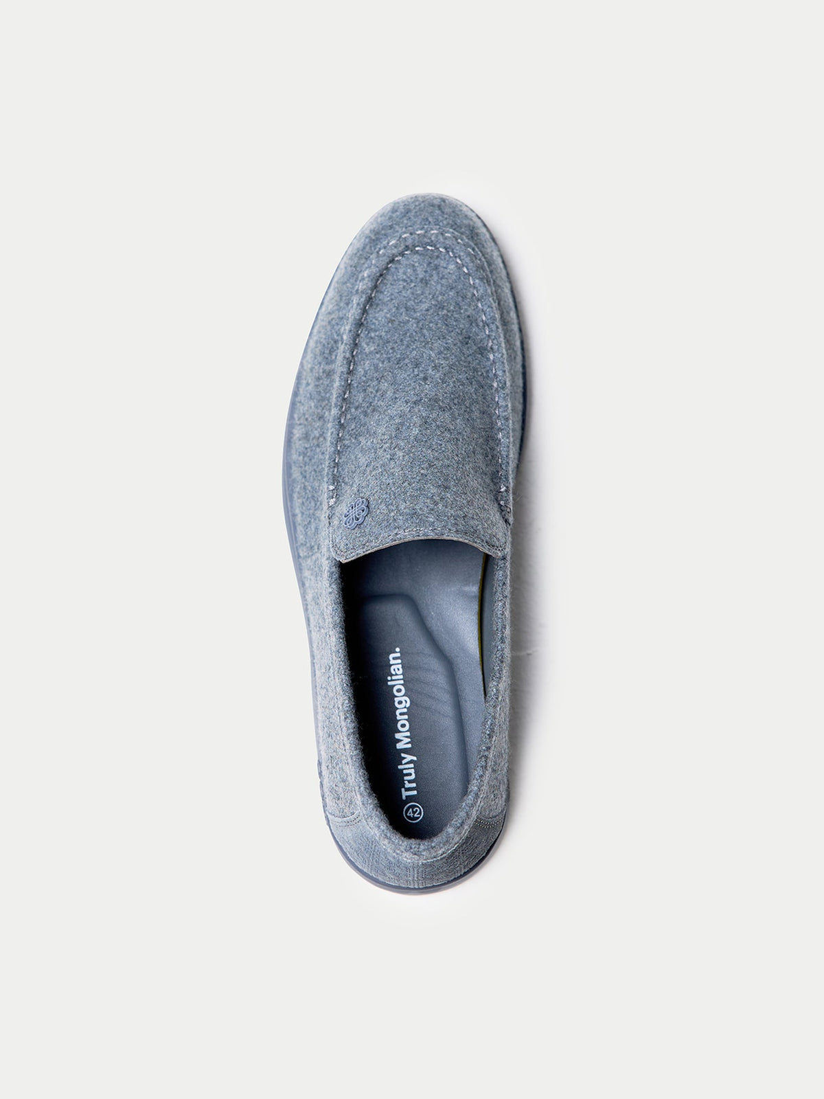 Cashmere Loafers — Steel Gray