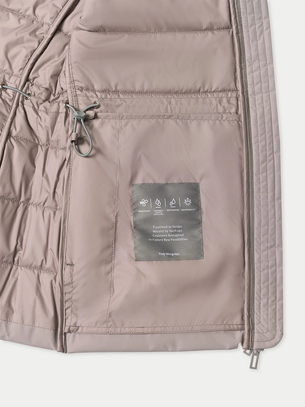 Women's Cashmeretech Jacket — Stone Beige