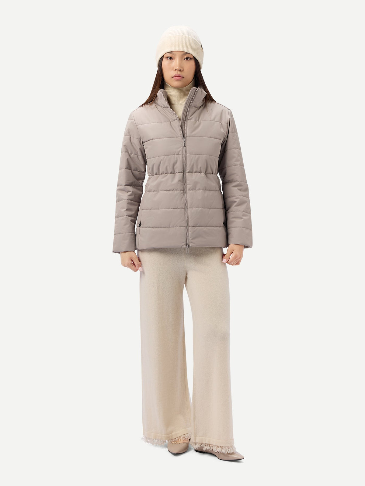 Women's Cashmeretech Jacket — Stone Beige