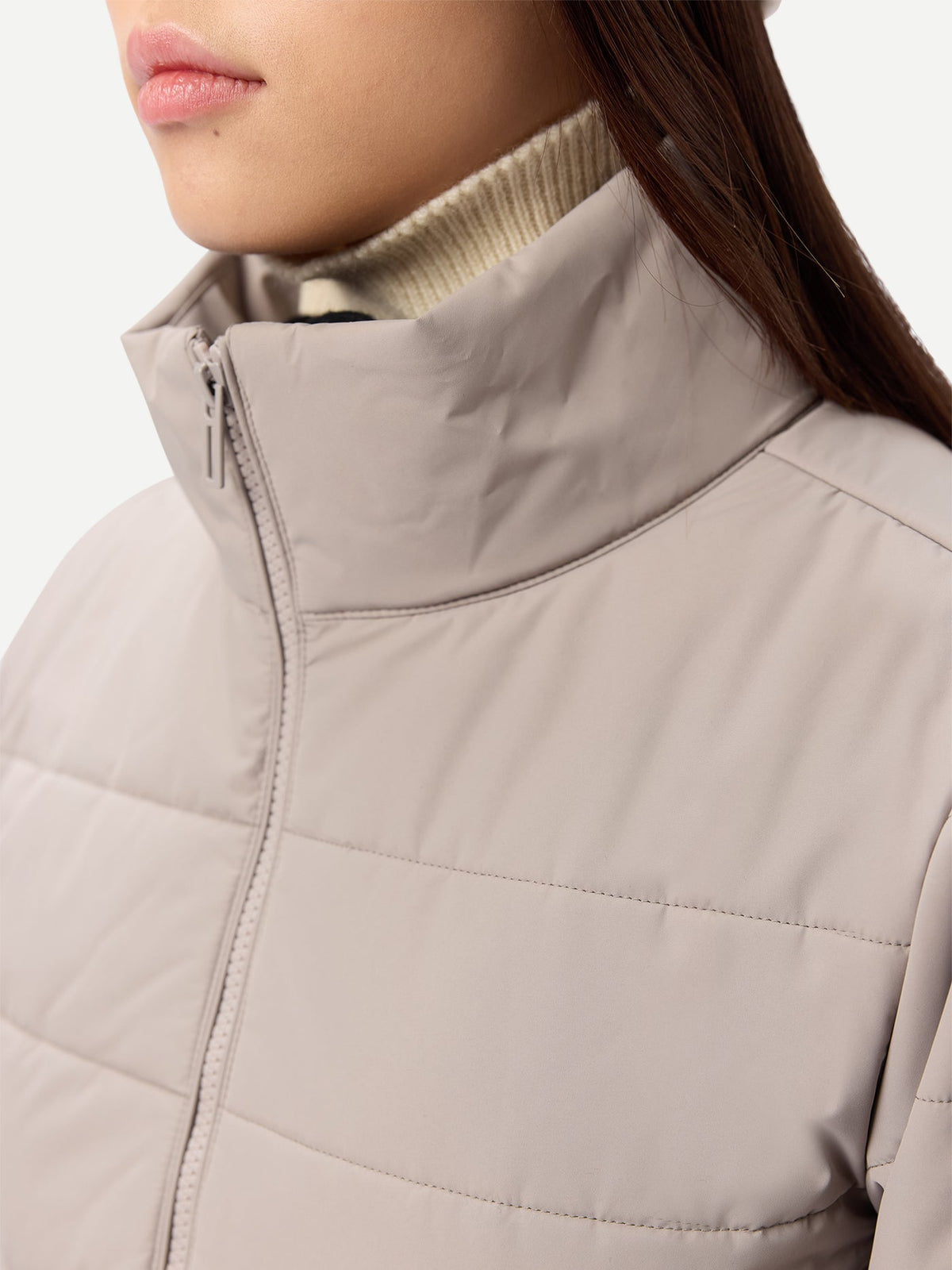 Women's Cashmeretech Jacket — Stone Beige
