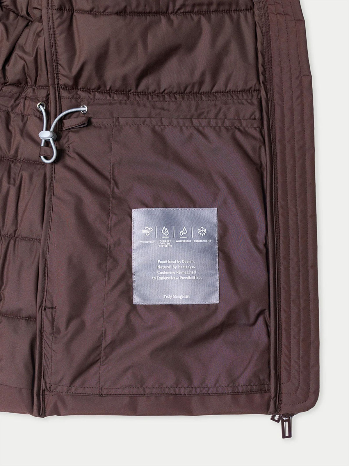 Women's Cashmeretech Jacket — Stone Brown