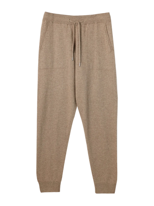 Men's Cashmere Jogger — Taupe